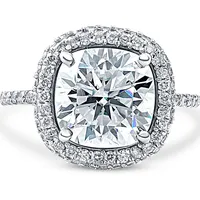 Shop Premium Outlets Pompeii3 Women's Moissanite Rings