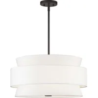 LuxeDecor Livex Lighting Drum Pendants