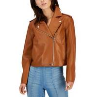 INC International Concepts Women's Faux Leather Jackets