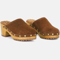 French Connection Women's Block Heel Clogs