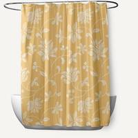 E By Design Floral Shower Curtains