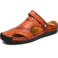 Newchic Men's Leather Sandals