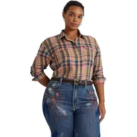 Zappos Ralph Lauren Women's Plaid Shirts