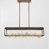 Neiman Marcus Linear Chandeliers