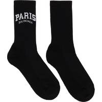 Balenciaga Men's Ribbed Socks