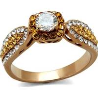 Luxe Jewelry Designs Women's Halo Rings