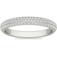 Charles and Colvard Women's Pave Rings