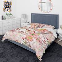 Design Art Floral Comforter Sets