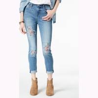 Women's Macy's Patched Jeans