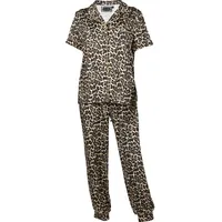 Wolf & Badger Women's Leopard Pajamas