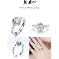 Jeulia Jewelry  Women's Cluster Rings