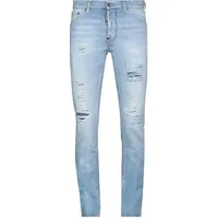 YOOX DSQUARED2 Men's Light Wash Jeans