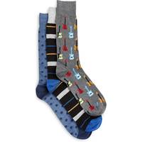 DXL Big + Tall Men's Striped Socks