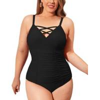 Cupshe Women's Black One-Piece Swimsuits