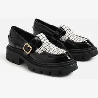 French Connection Women's Buckle Loafers