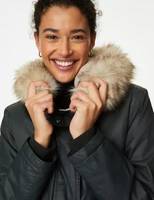 M&S Collection Women's Faux Fur Coats