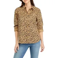 Belk Crown & Ivy Women's Boyfriend Shirts