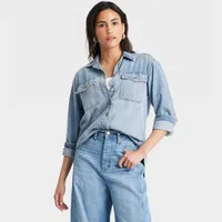 Target Universal Thread Women's Denim Shirts