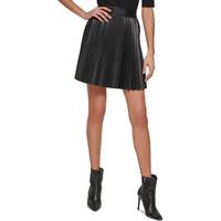 DKNY Women's Black Leather Skirts