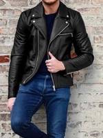 TBdress Men's Leather Jackets