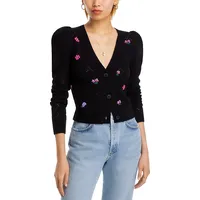 Aqua Women's Embroidered Cardigans