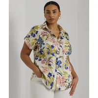 Macy's Ralph Lauren Women's Linen Shirts