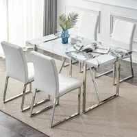 Shop Premium Outlets Streamdale Furniture Marble Dining Table