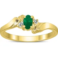 SSELECTS Women's Emerald Rings