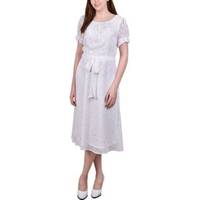 NY Collection Women's Short-Sleeve Dresses