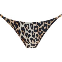 Ganni Women's Leopard Swimwear