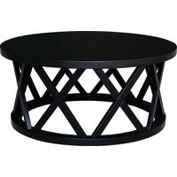 International Concepts Round Coffee Tables