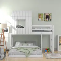 Bed Bath & Beyond Nestfair Bunk Beds & Loft Beds