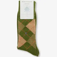 Selfridges Burlington Men's Argyle Socks