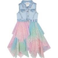 Rare Editions Girl's Button Dresses