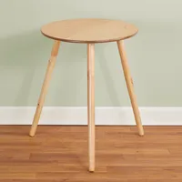 Collections Etc Wood Side Tables