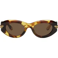 Bottega Veneta Men's Oval Sunglasses