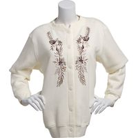 Bonnie Evans Women's Embroidered Cardigans