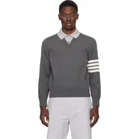 Thom Browne Men's Long Sleeve Polo Shirts