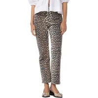 Ganni Women's Leopard Jeans