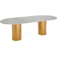 LuxeDecor Oval Dining Tables