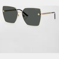 Neiman Marcus Women's Square Sunglasses