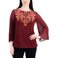 JM Collection Women's Printed Blouses