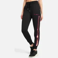 bebe Women's Striped Joggers