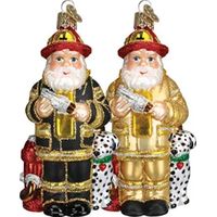 Old World Christmas Santa Ornaments