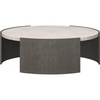 Kathy Kuo Home Round Coffee Tables