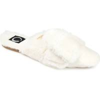 Journee Collection Women's Faux Fur Slippers
