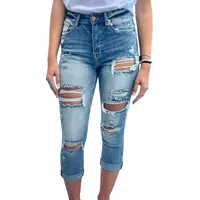 French Connection Women's Capri Jeans