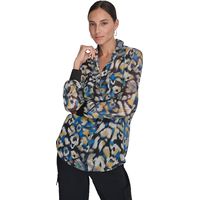 DKNY Women's Leopard Tops