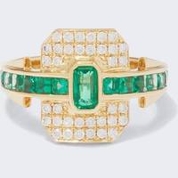 The Webster Women's Emerald Rings
