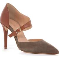 Wolf & Badger Womens Suede Pumps